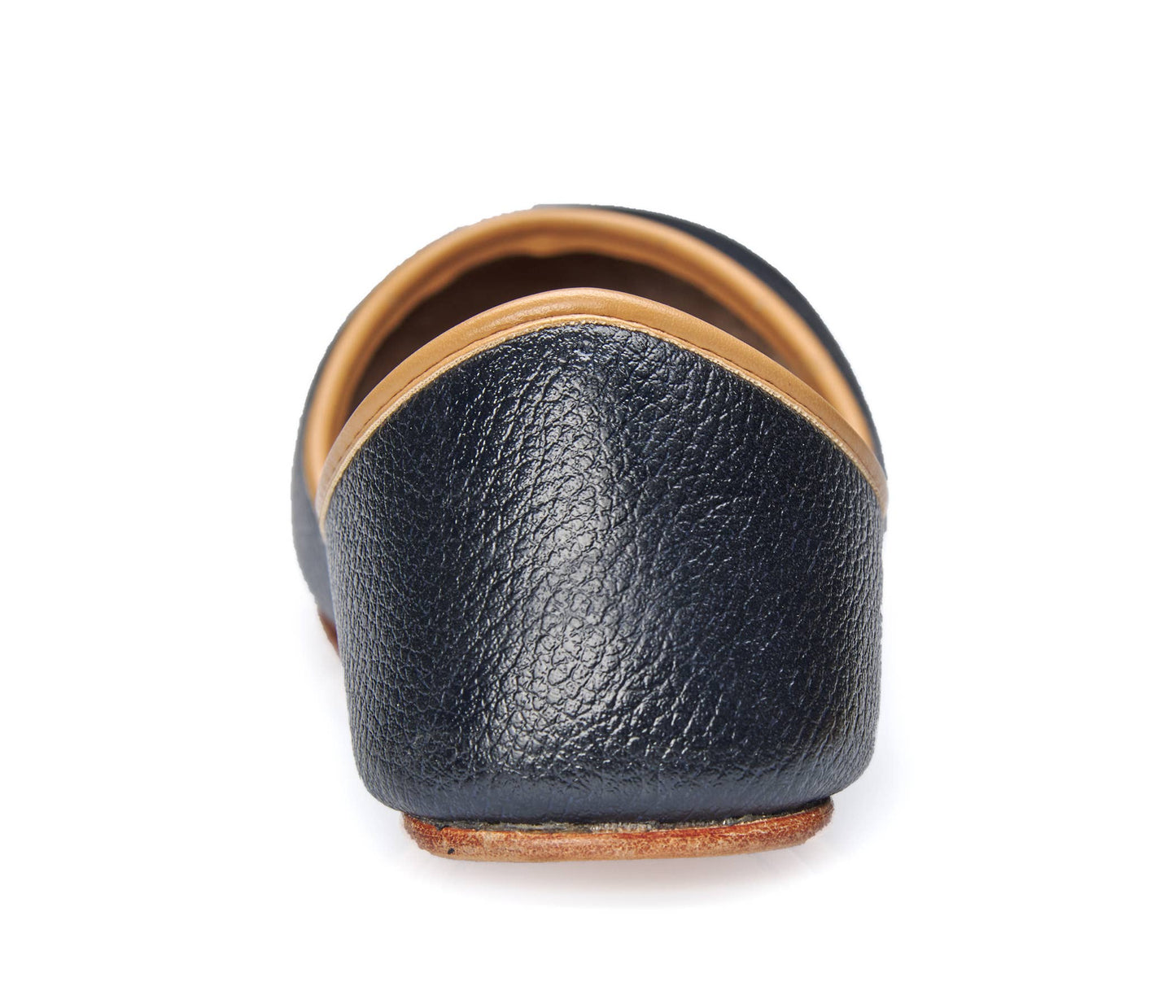 Classic Black handmade leather ballerinas