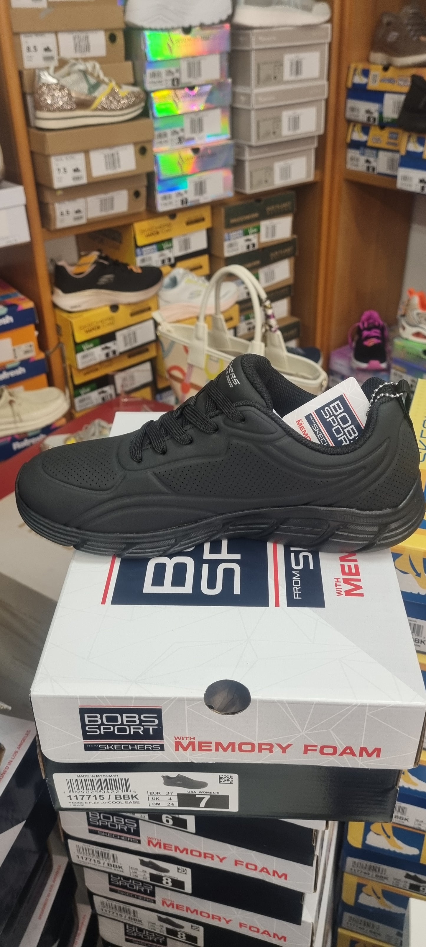 Skechers bobs memory foam bbk
