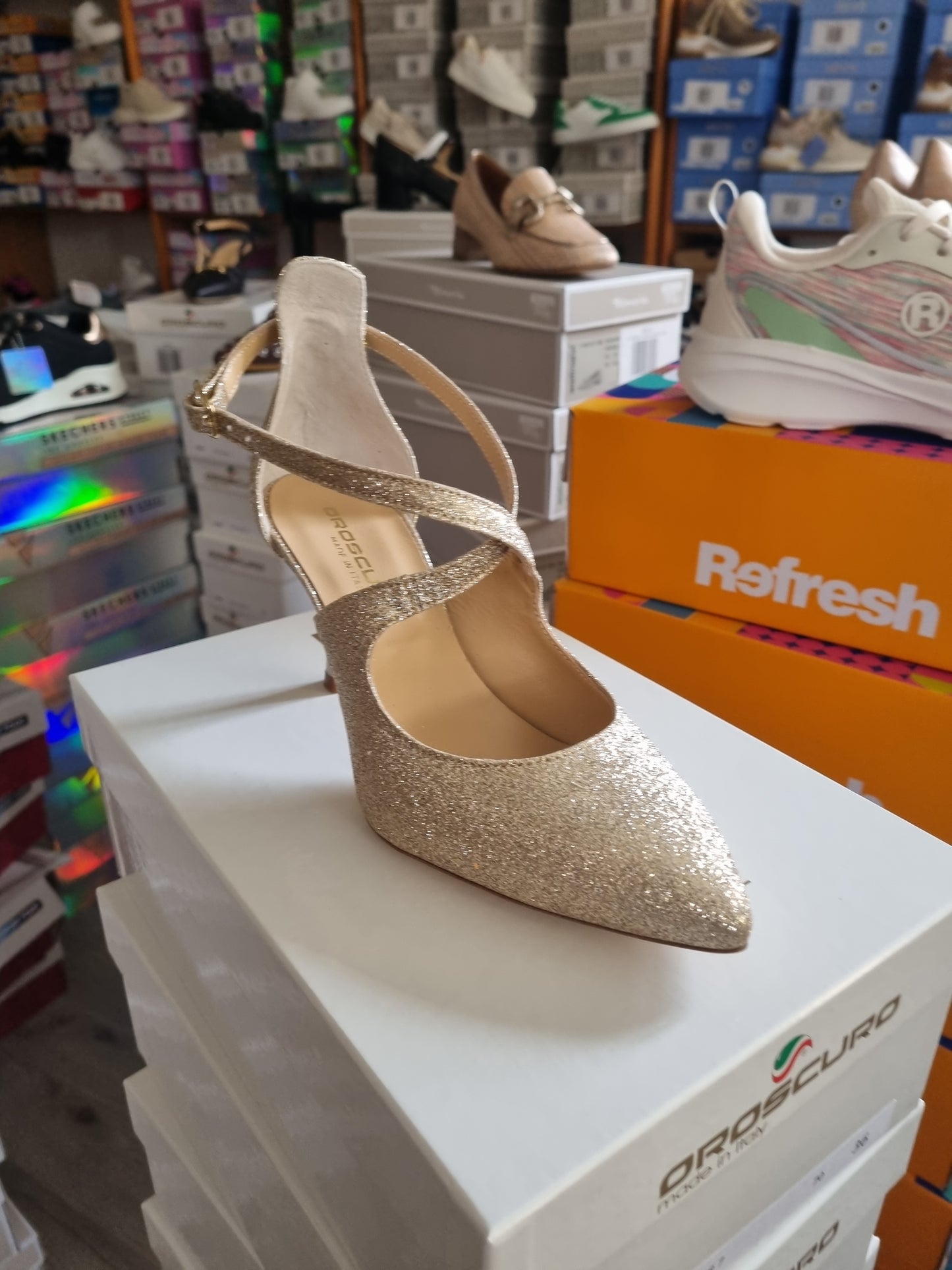 Glitter tacco
