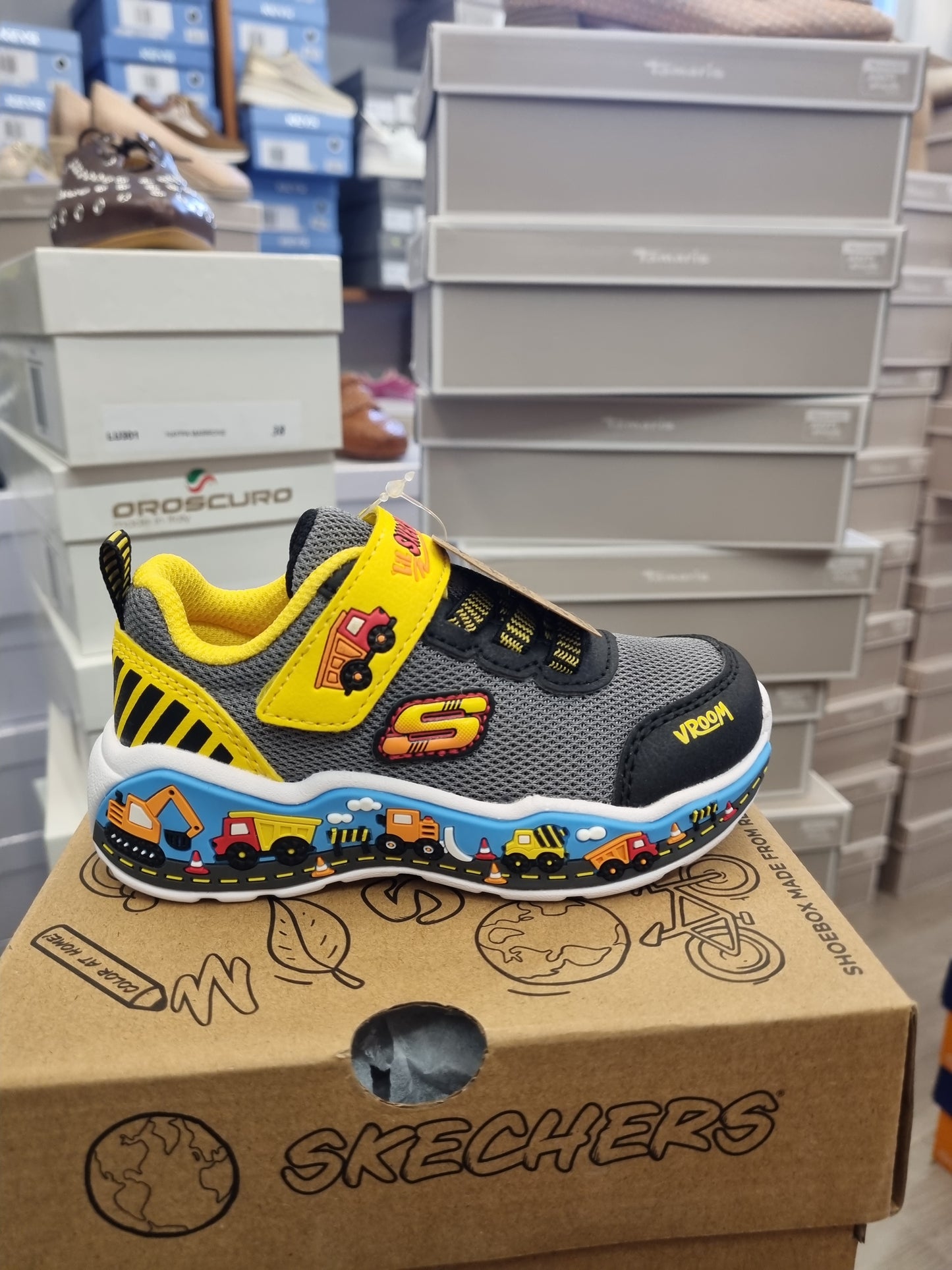 Skechers play scene