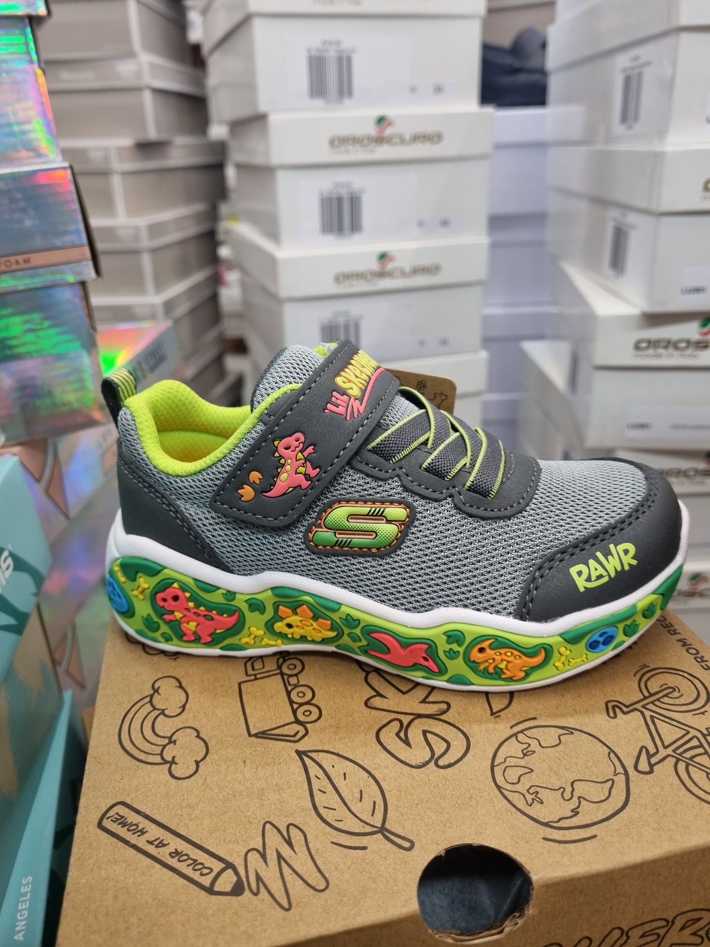 Skechers play scene