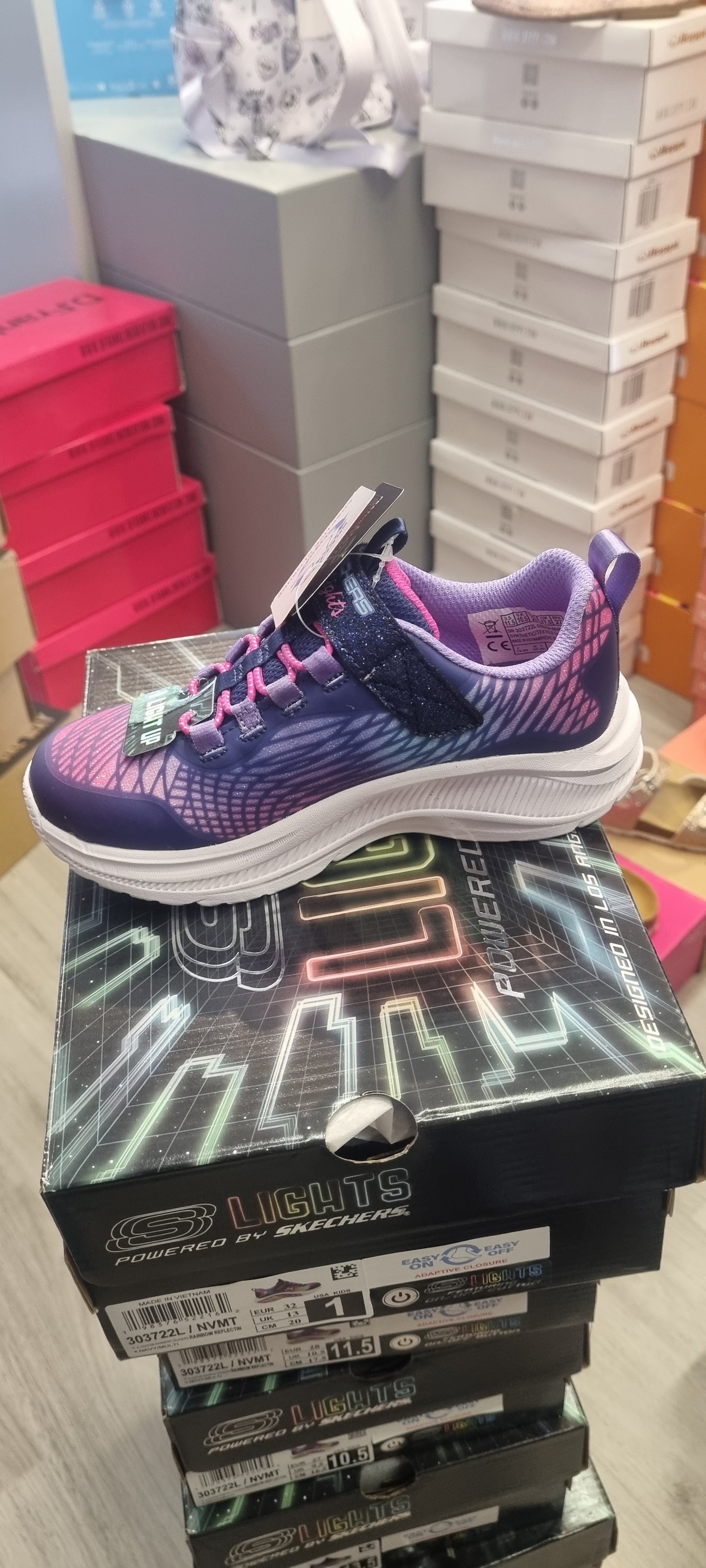 Skechers rainbow