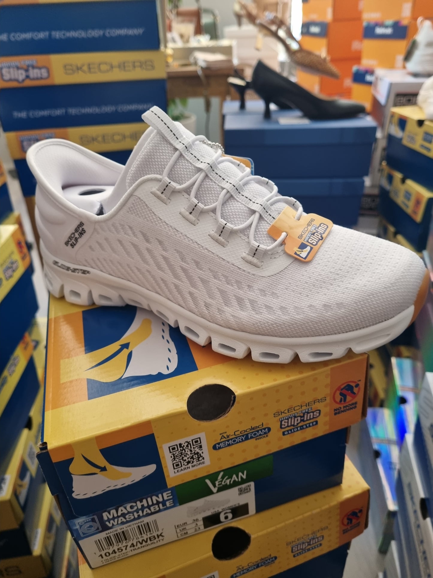 Skechers tranquility slip ins