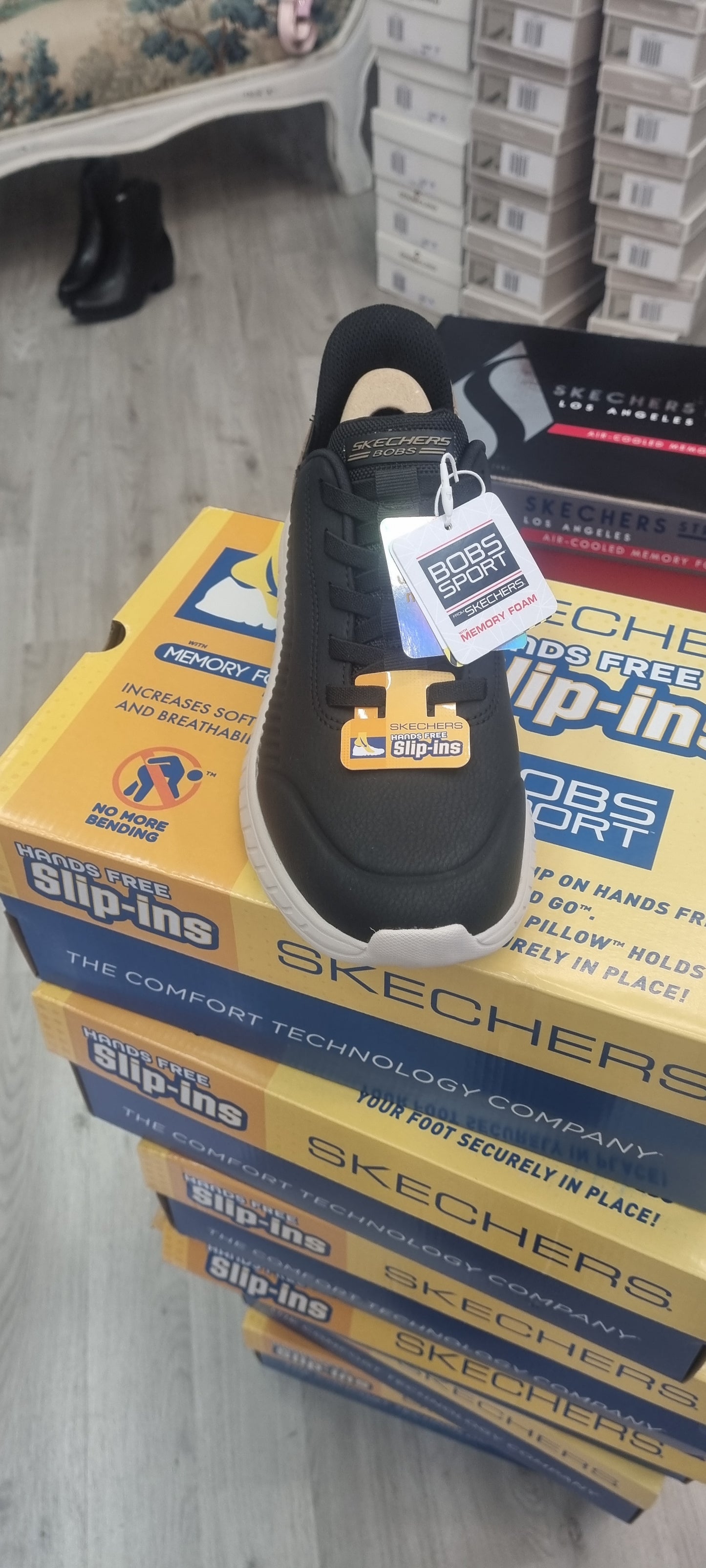 Skechers heel