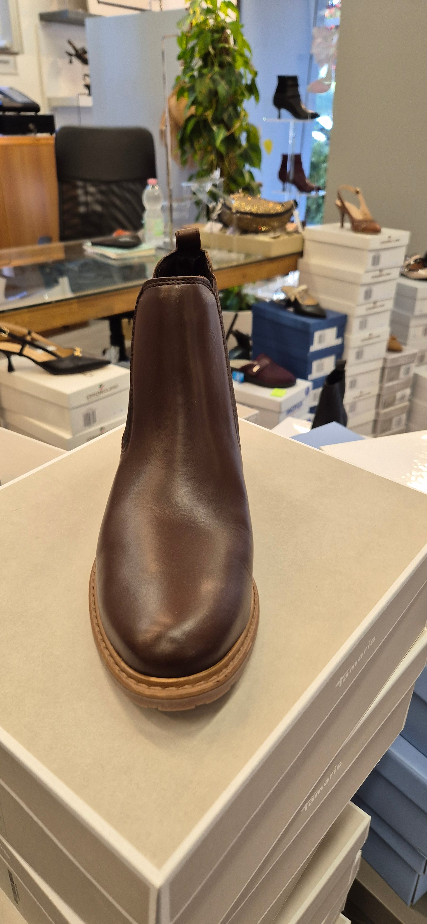 Tamaris muscat leather