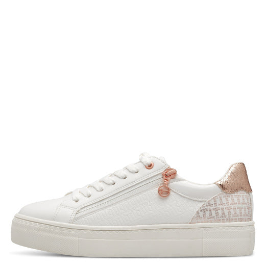 Sneakers White - Gold