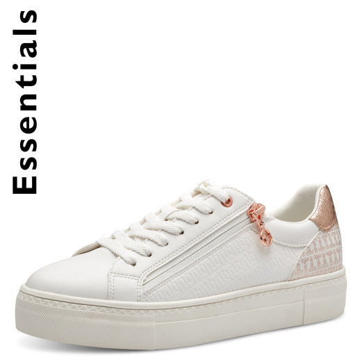 Sneakers White - Gold