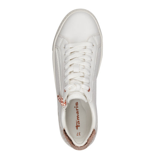 Sneakers White - Gold