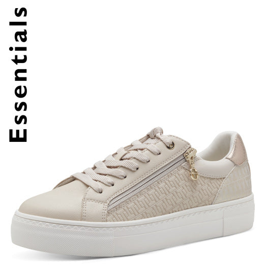 Ivory gold sneakers