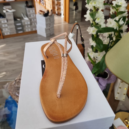 Rosegold jade sandal