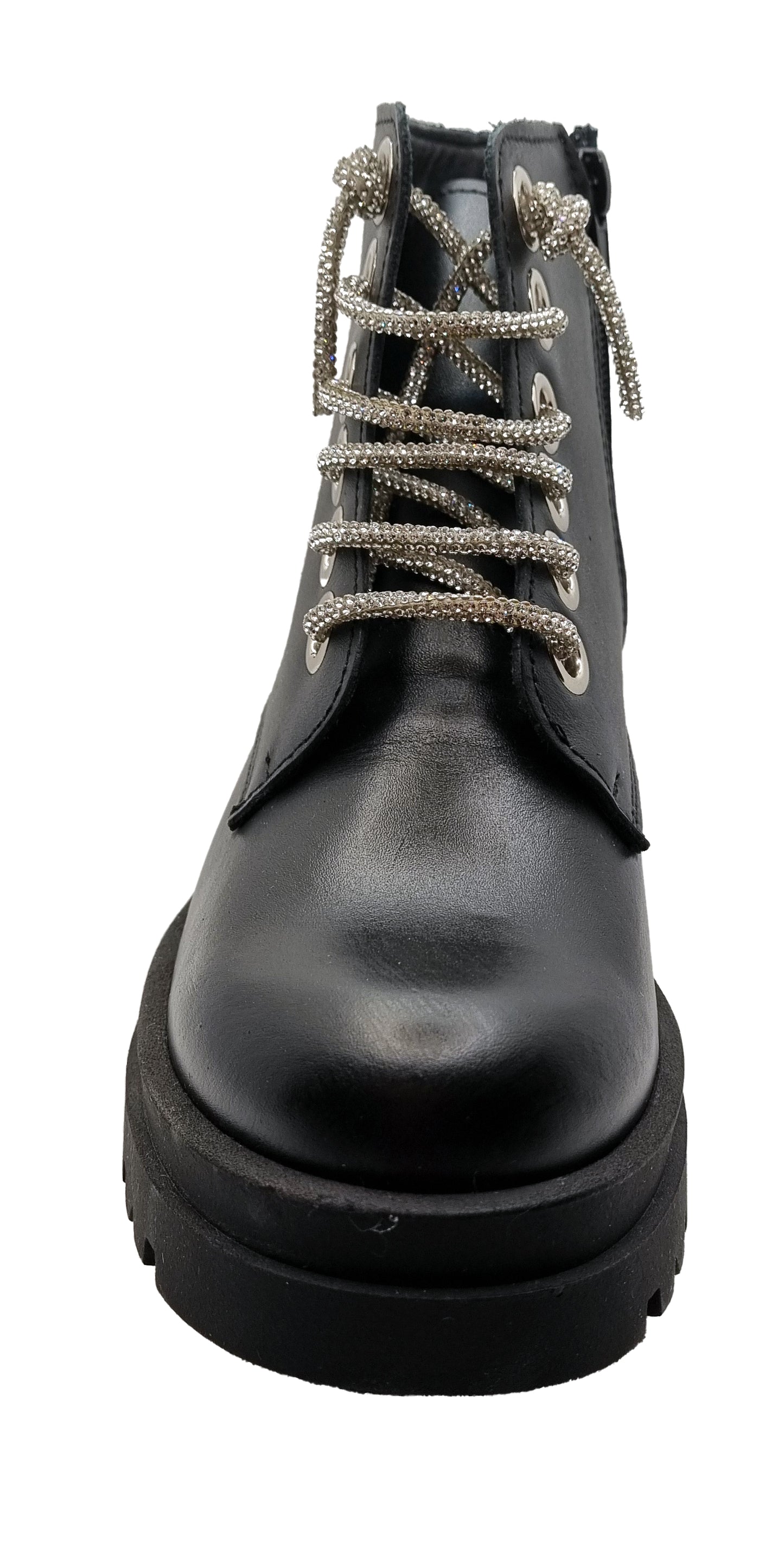 Dimond lace-up boots