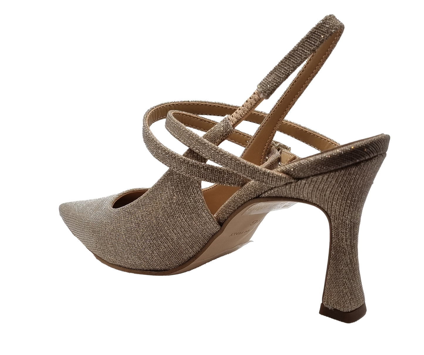 Bronze giltter pumps