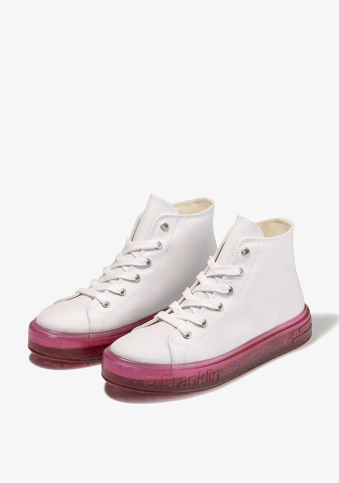 Gumme Superstar Bianco/Rosa