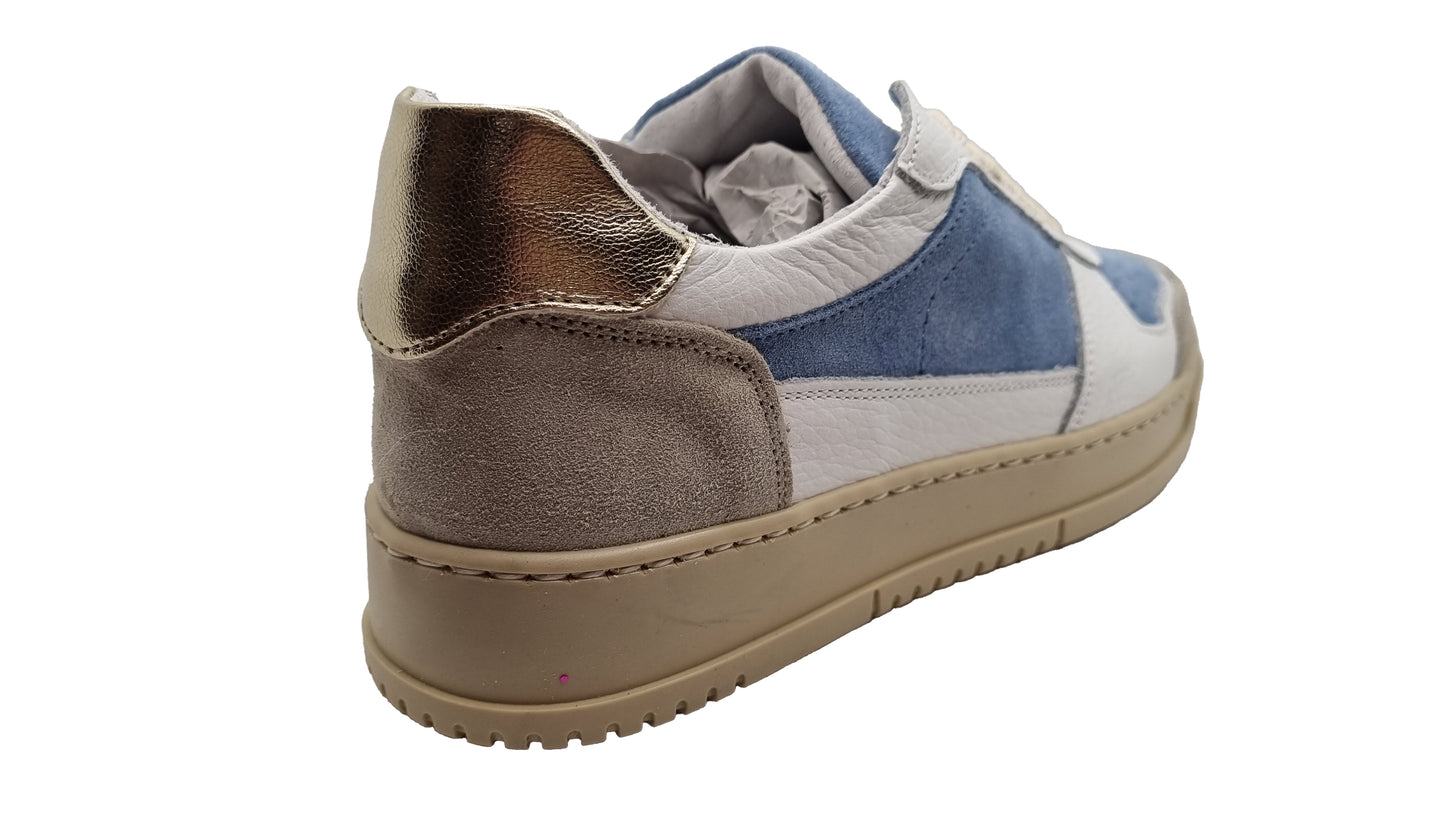 Sneakers pelle in tre colori