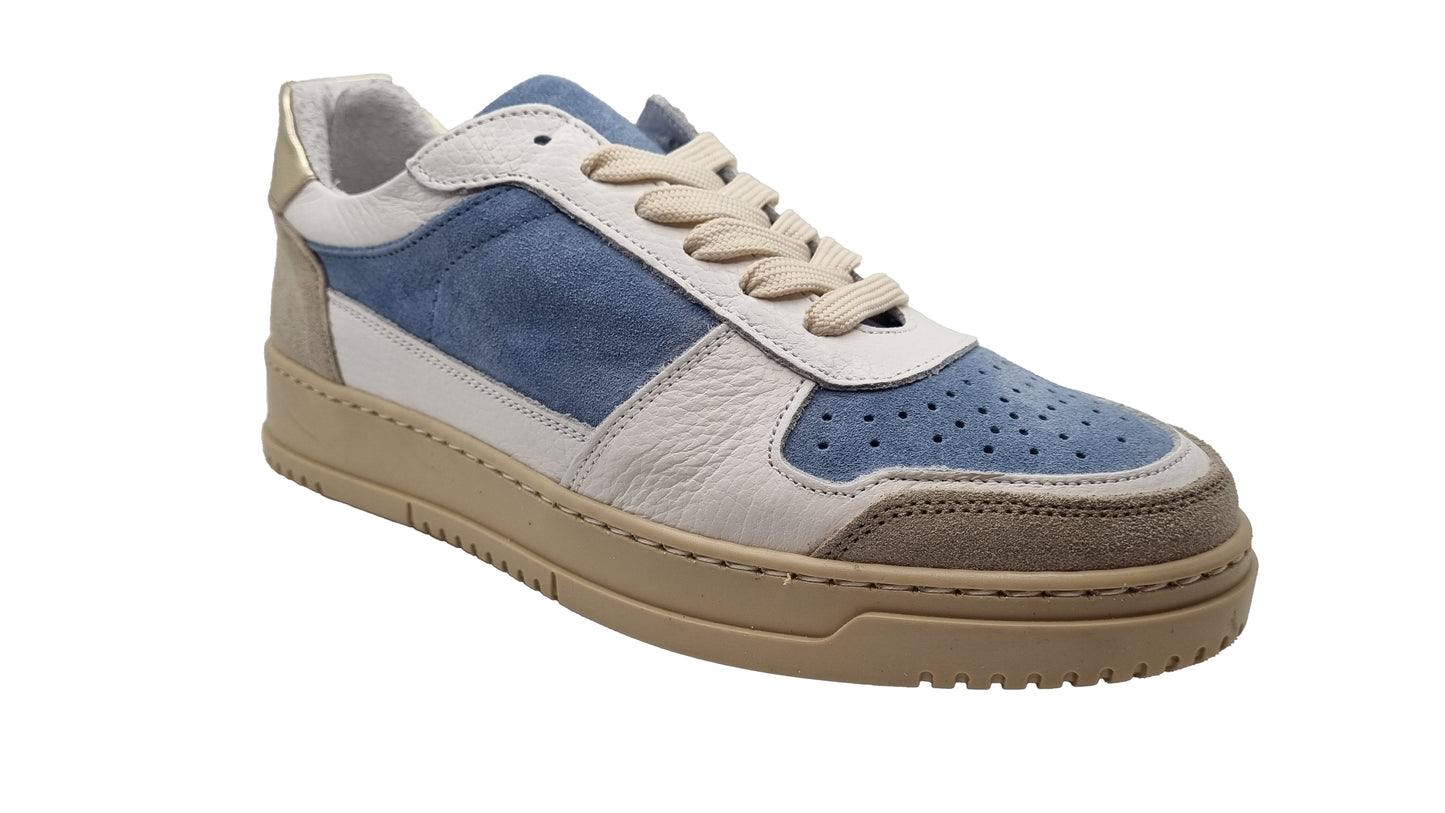 Sneakers pelle in tre colori