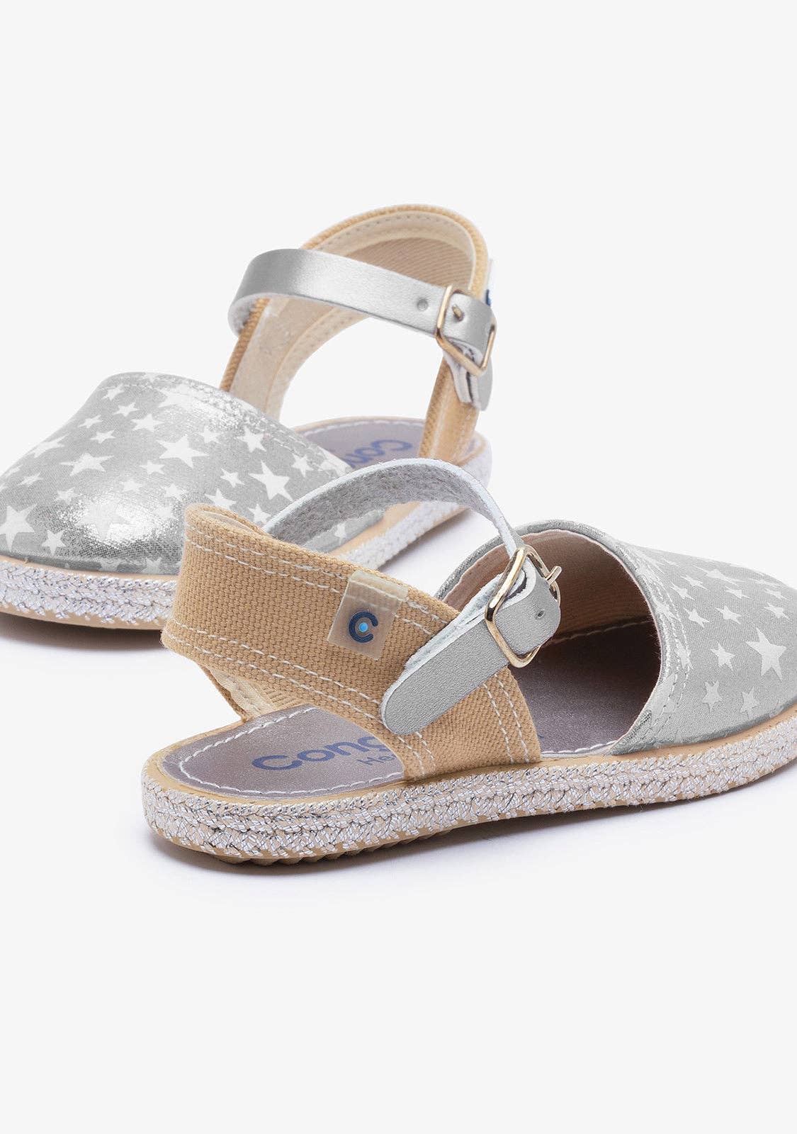 Espadrillas bambina Star Silver Glow