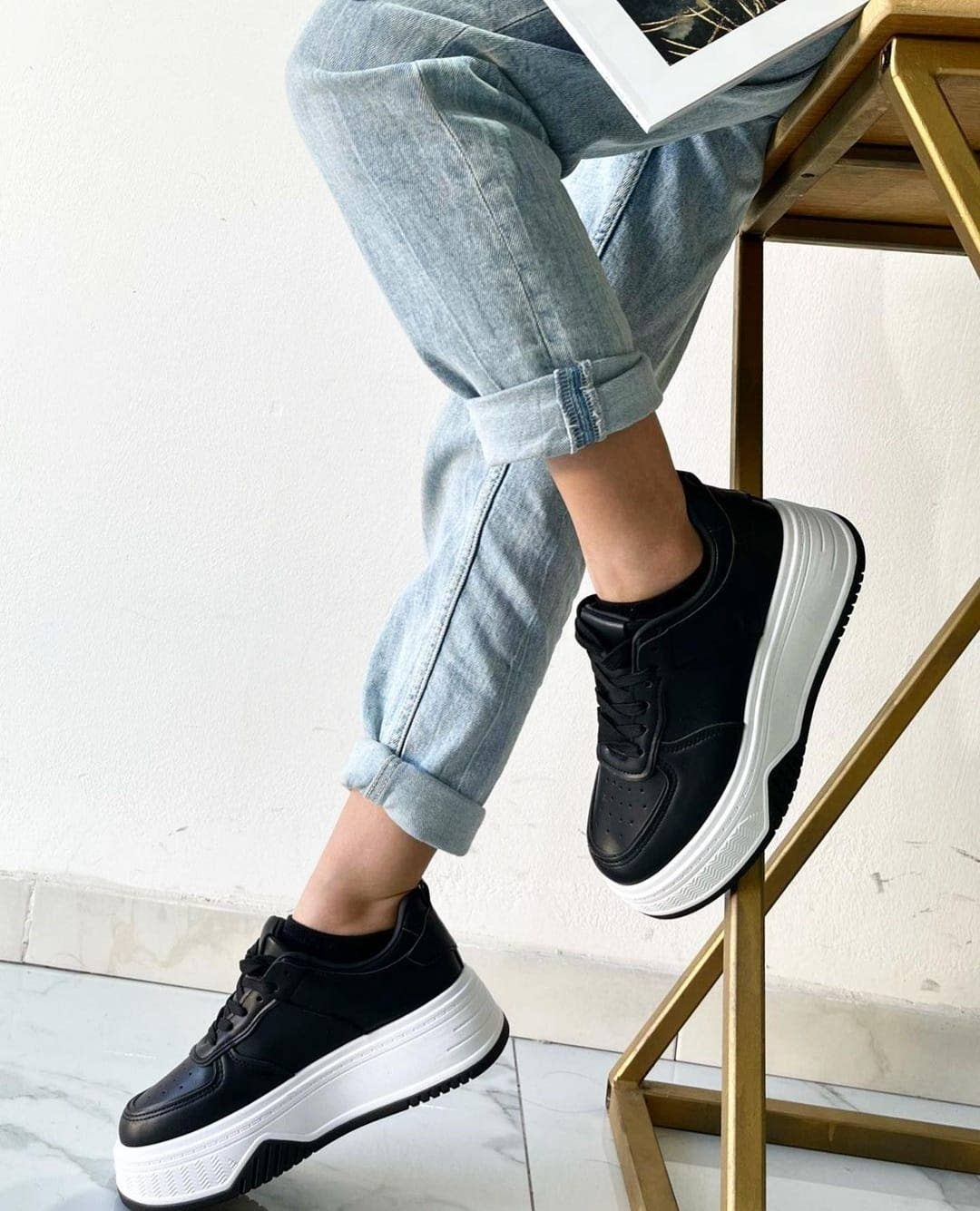 PLATFORM SNEAKERS