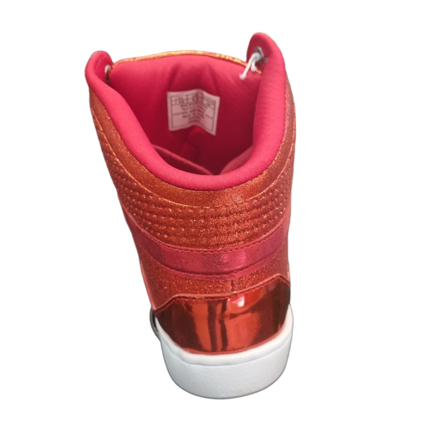 Sneaker da donna Pastry Glam Pie Glitter rosso