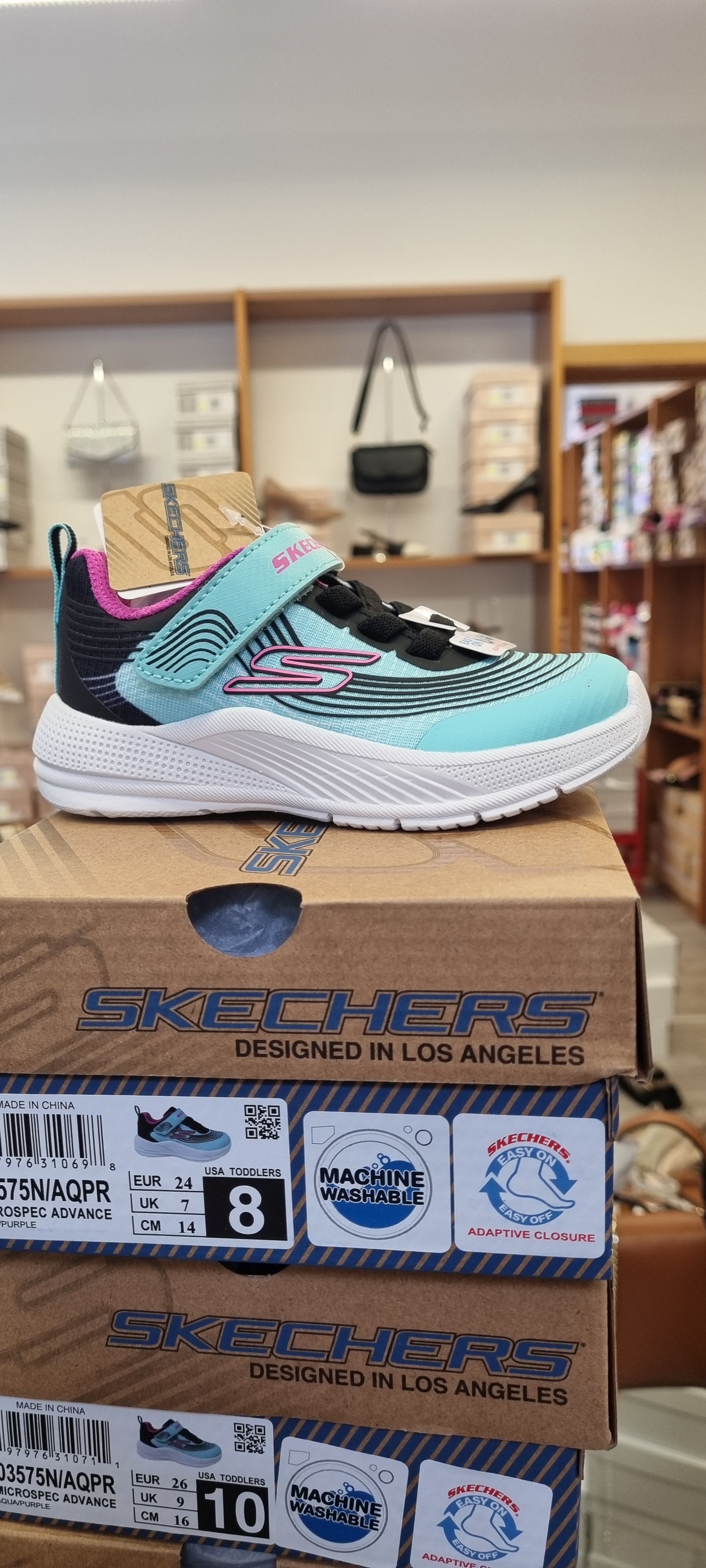 Skechers microspec purple