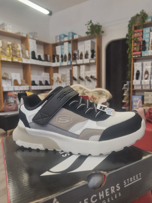 Skechers black grey