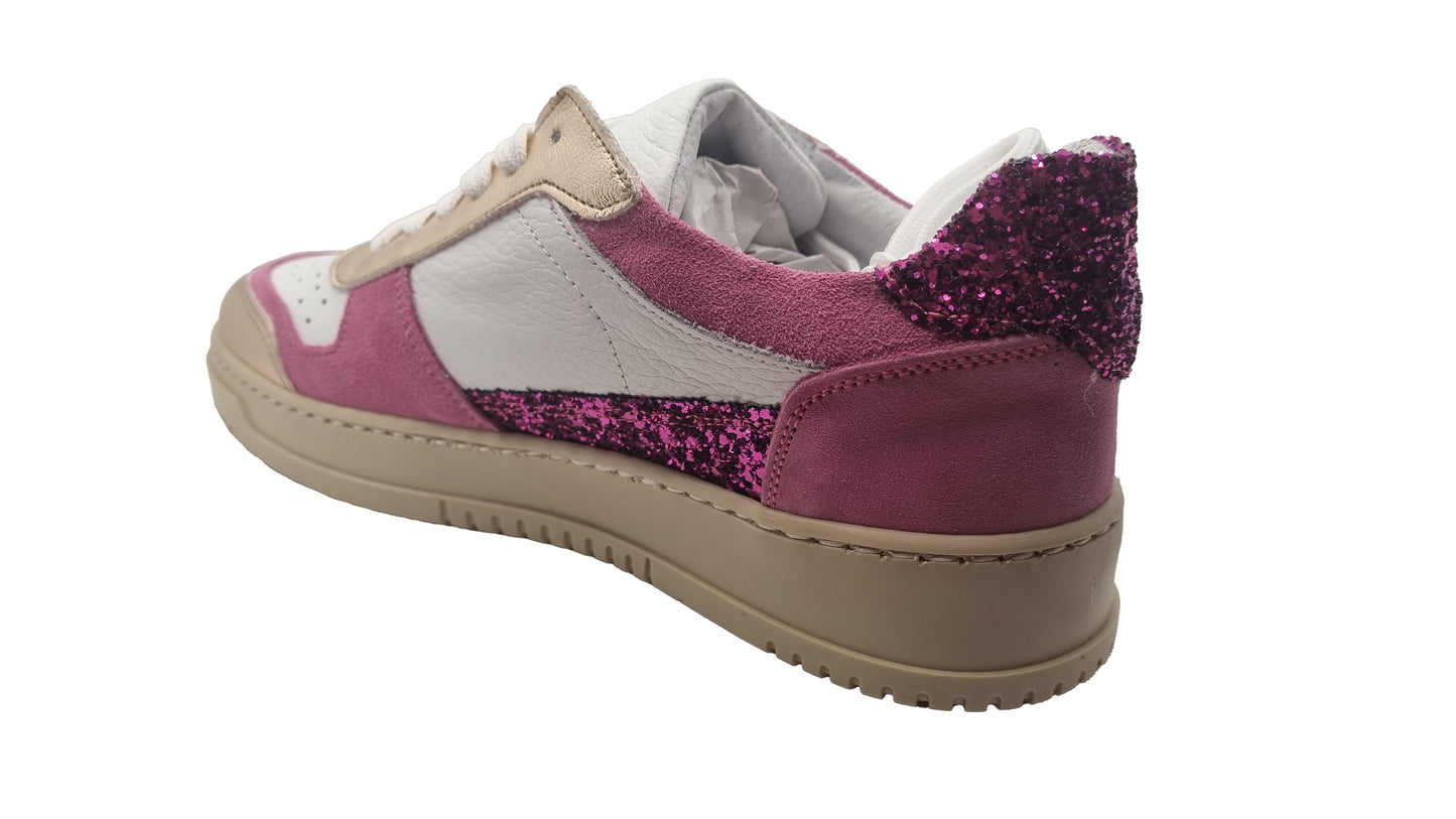 Sneakers pelle in tre colori