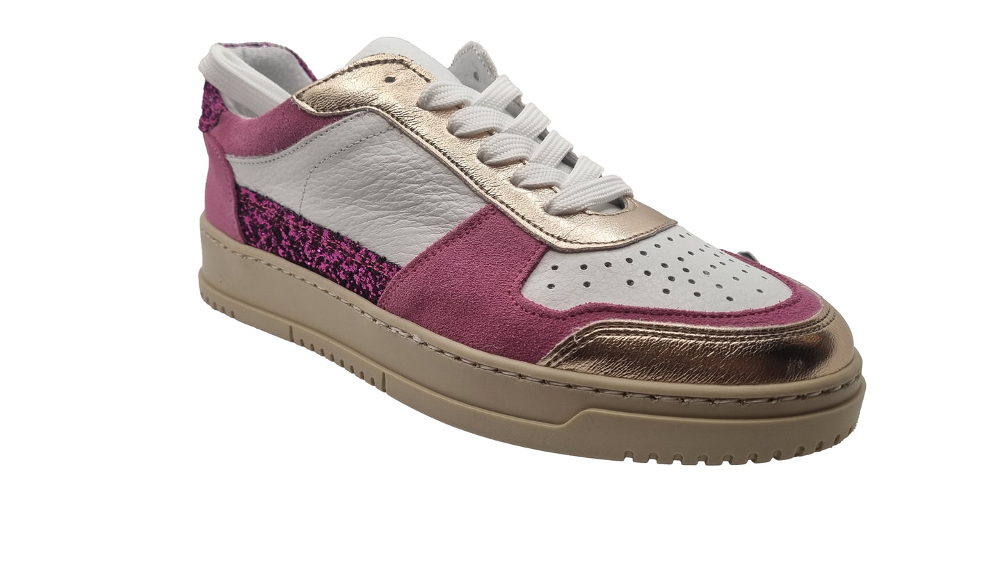 Sneakers pelle in tre colori