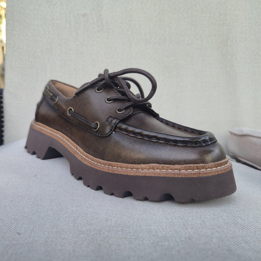 Tamaris 23752 stringata marrone, tre quarti
