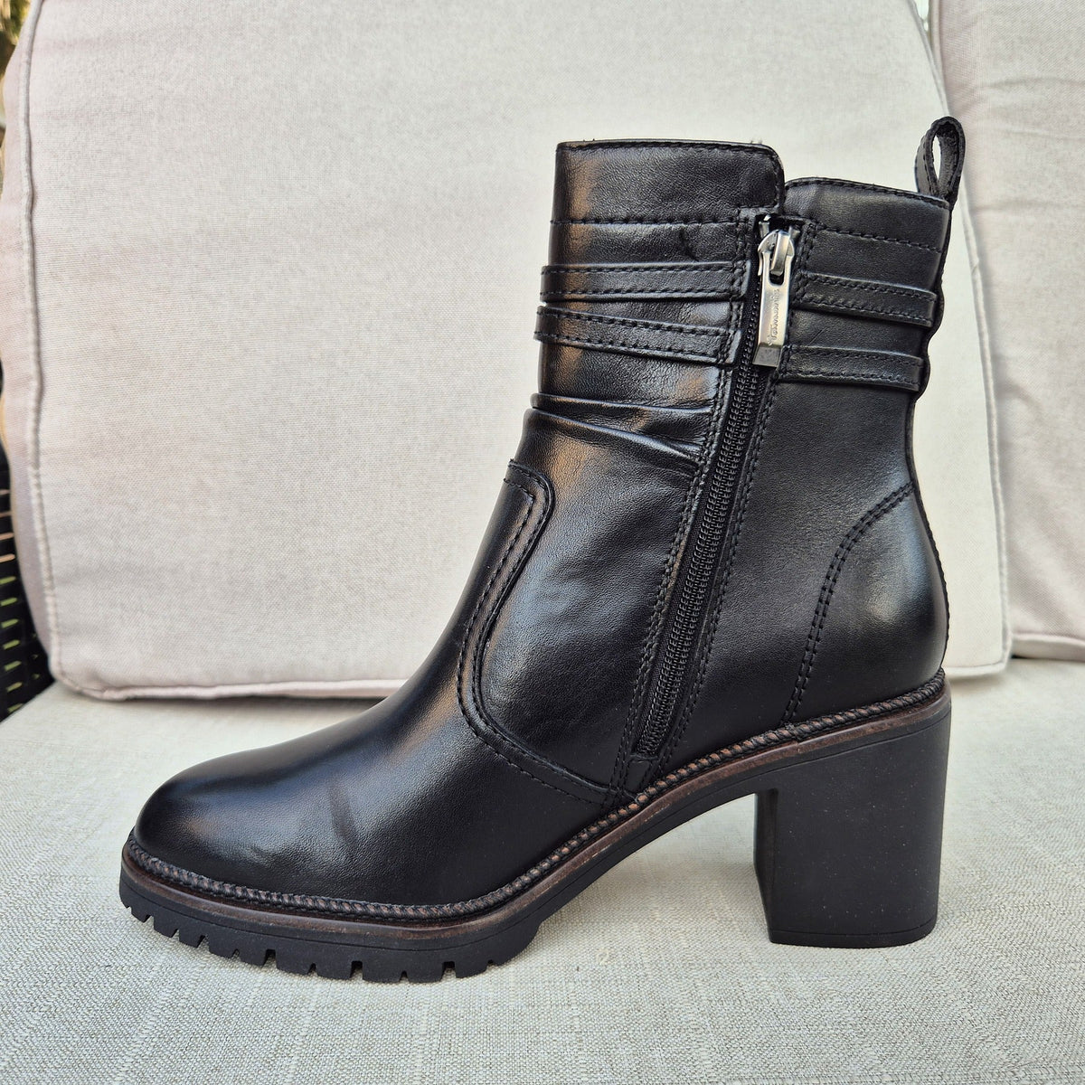 Tamaris 25383 stivaletto, lato zip